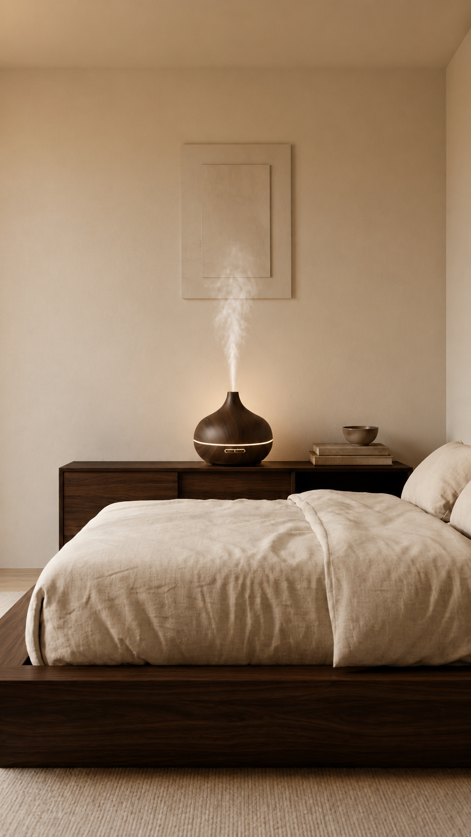Diffuseur ZAYVEO en situation dans une chambre